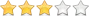 3 stars